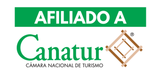 Afiliado a Canatur, Cámara Nacional de Turismo